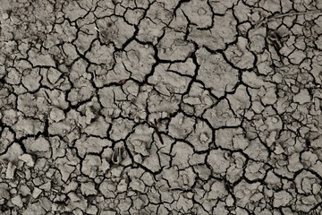 dry cracked earth