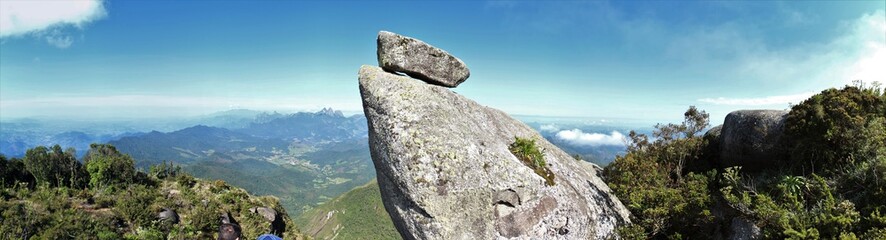 caledonia peak  - Pico do Caledônia - Panorâmica 