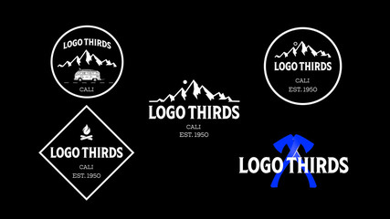 Vintage Logo Lower Thirds