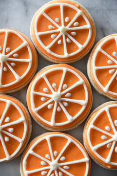Orange slice cookies