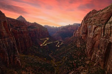 Zion Canyon Overlook