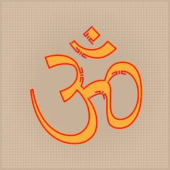 Aum (Om) The Holy Motif Design