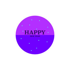 happy new year vector, poster, banner.