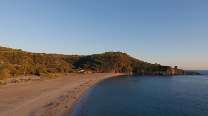 The beach of Lentiscelle, Marina di Camerota.