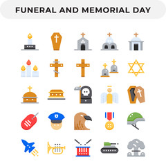 Obraz premium Flat Icons Pack for UI. Pixel perfect vector icon set for web design and website application.