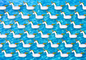 floats in the water background