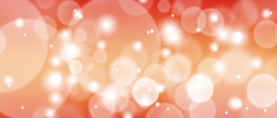 Red abstract background. white bokeh light stars Christmas blurred beautiful shiny lights use wallpaper backdrop and your product.