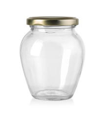 empty glass jar