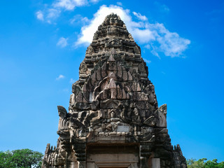 Phimai Castle, the ancient tourist attraction in Thailand