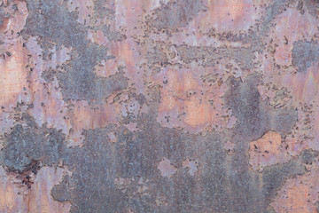 Old Weathered Corrugated Metal Texture