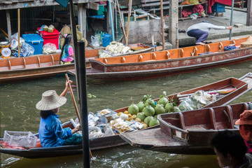 Pływający market, Tajlandia
