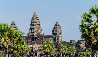 Naklejka premium angkor wat cambodia