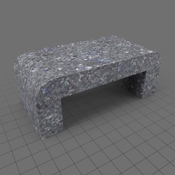Modern marble table