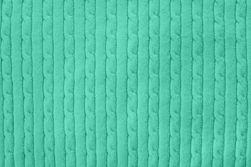 COLOR TREND 2020 mint. Abstract new mint color background. Seafoam Green fabric background. Green fabric texture