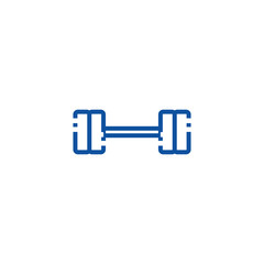 Isolated gym weight line design