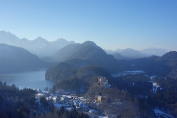 Alpsee lake bavaria landscape