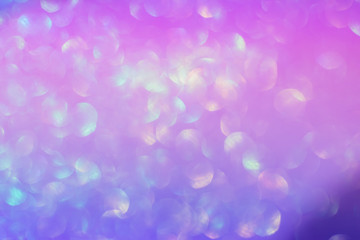 Colorful abstract bokeh.