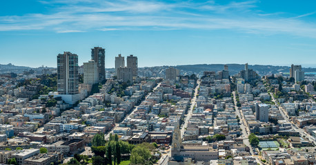 Streets of San Fransciso Top view