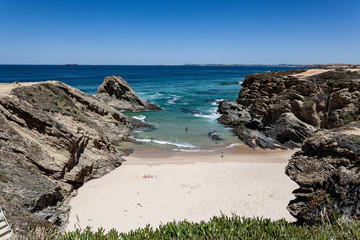 Portugal, Alentejo, sudoeste alentejano e a costa vicentina parque natural, uma praia de Porto Covo.