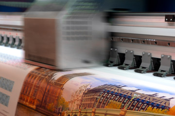 Industrial printing modern digital inkjet printer