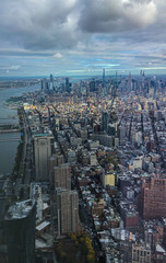 New York City as seen from top of One Observatory 