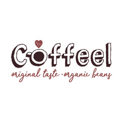 Hand Drawn Brand Logo Coffee