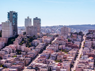 Streets of San Fransciso Top view