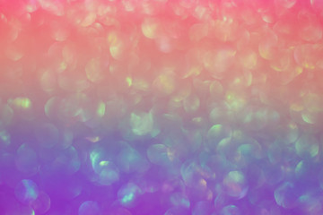 Colorful abstract bokeh.