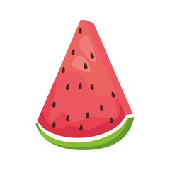 slice of watermelon fruit icon