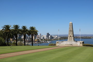 The War Memorial in Kings Park Perth, Western Australia