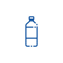 Fototapeta premium Isolated water icon line design