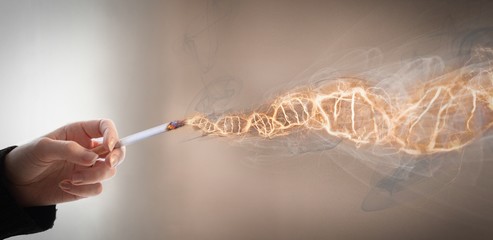 Cigarette smoke DNA