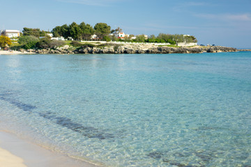 Mare cristallino della costa tarantina, Puglia