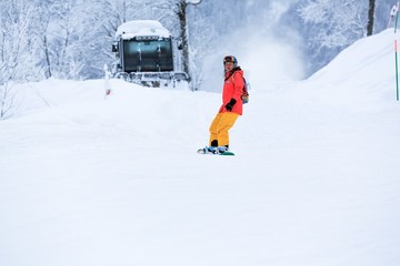 Fototapeta na wymiar Snowboard.