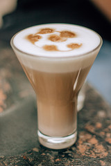  hot latte, coffee drink, black coffee, milk