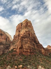 Fototapeta na wymiar red rocks in arches national park