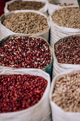  beans, legumes, food market
