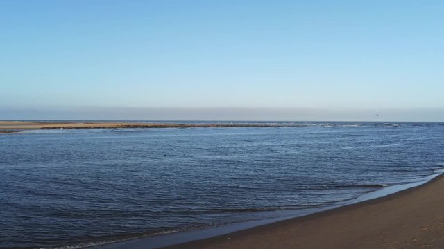 View of Coastline at Newburgh Beach in the early Evening