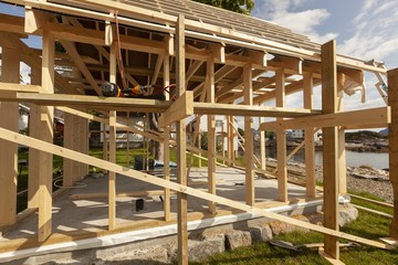 Obraz premium Budowa.