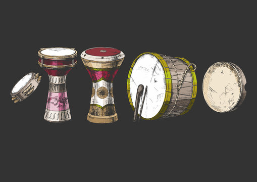 percussion instrument of the Near East.