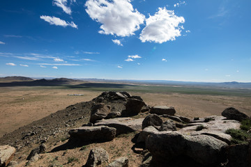 Fototapeta na wymiar rocks in Mongolia 