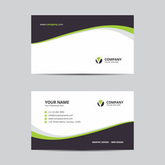 Business Card Template Vector Design