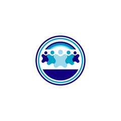 Obraz premium People Logo Design Inspiration