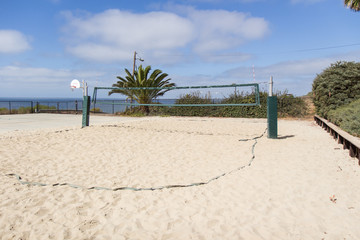 Fototapeta na wymiar Volleyball net