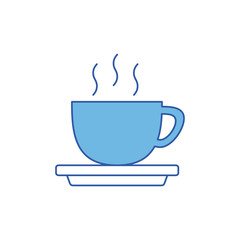 Isolated coffee cup icon vector design