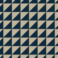 Pattern geometry of square and triangle background. Pattern is on swatch panel.
