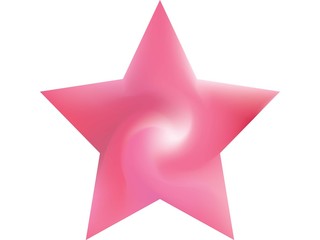 Kit of pentagram blurred backgrounds.