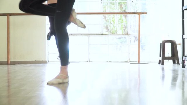 Ballet Rehearsal Dance Woman