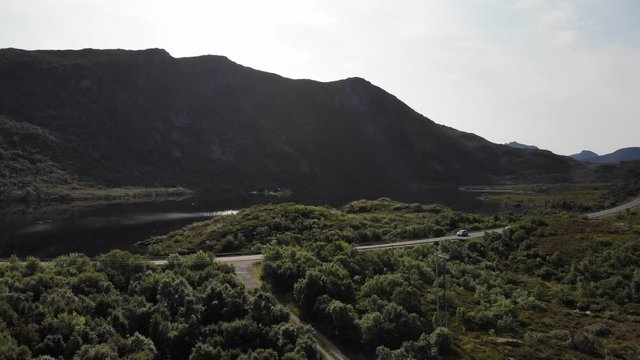 View of mountains