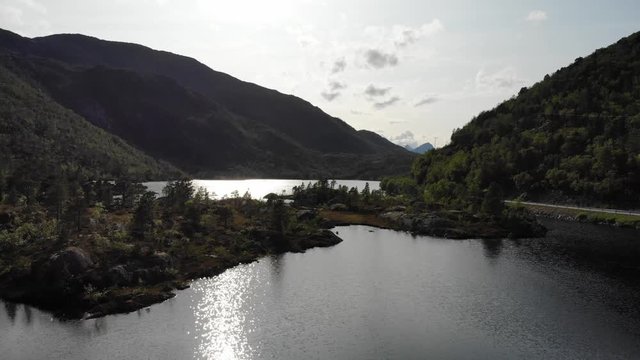 Lake in the mountains